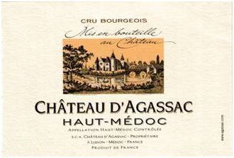 2025 Chateau d´Agassac Haut Medoc
