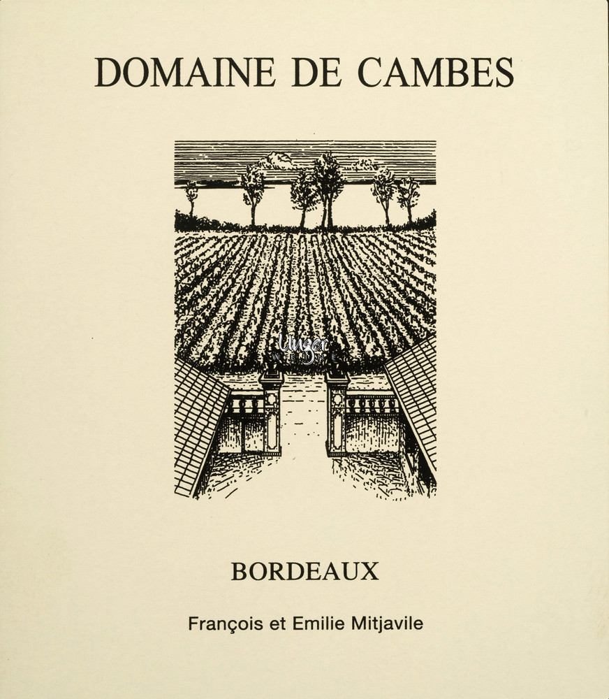 2021 Domaine de Cambes Bordeaux