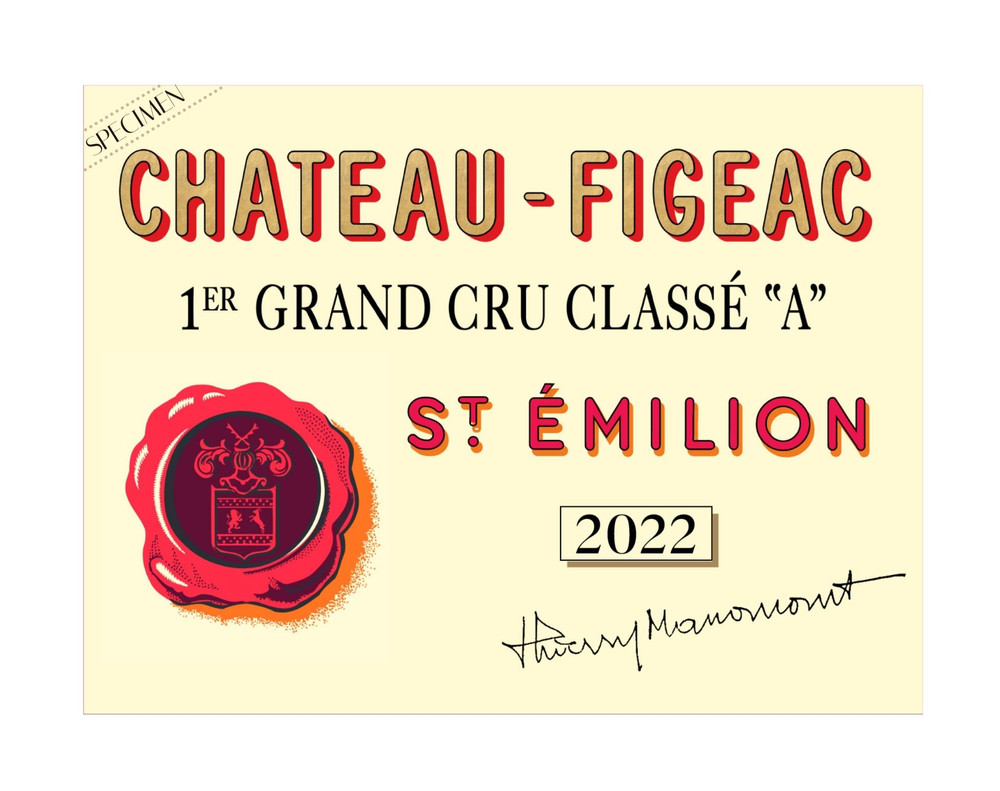 2022 Chateau Figeac Saint Emilion
