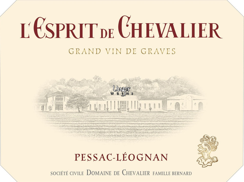 2022 Esprit de Chevalier Rouge Domaine de Chevalier Graves