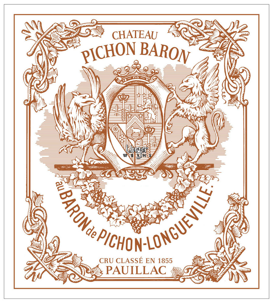 2022 Chateau Pichon Longueville Baron Pauillac