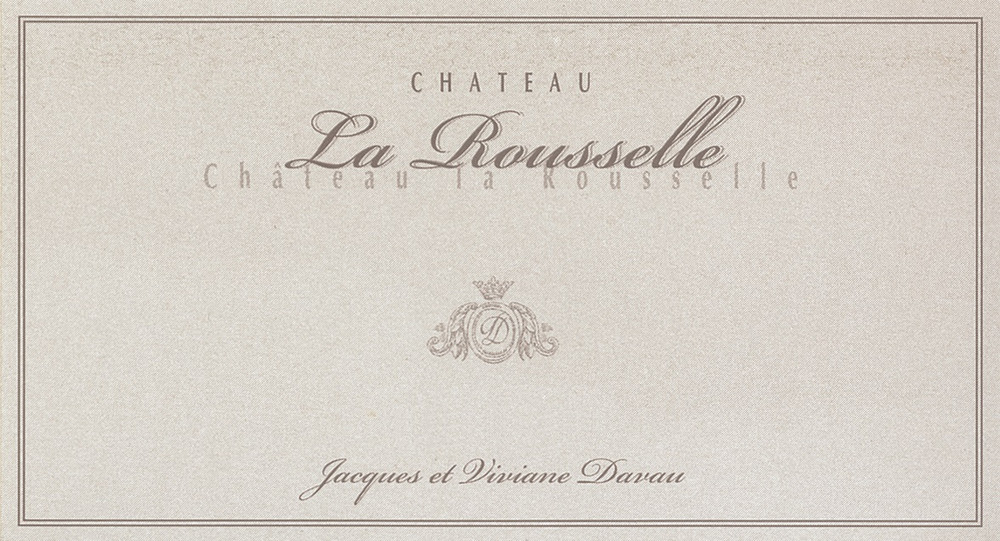 2021 Chateau La Rousselle Fronsac