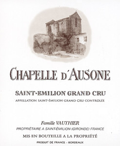 2024 Chapelle d´Ausone Chateau Ausone Saint Emilion