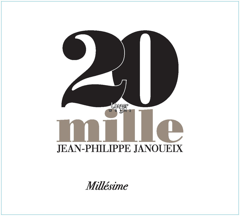 2021 20 Mille Janoueix, Jean Philippe Bordeaux Superieur