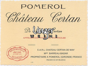 2023 Chateau Certan de May Pomerol