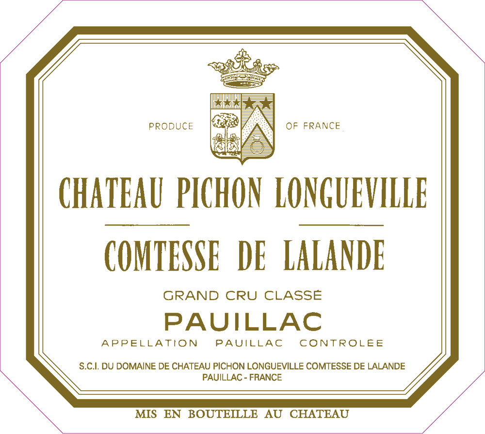 2022 Chateau Pichon Comtesse de Lalande Pauillac
