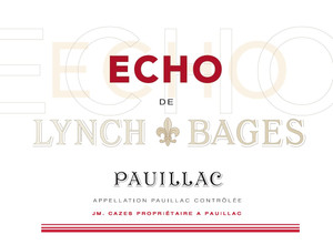 2025 Echo Chateau Lynch Bages Pauillac