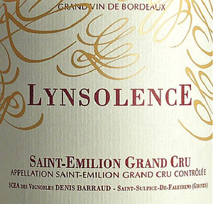 2025 Chateau Lynsolence Saint Emilion