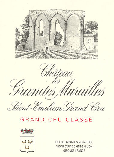 2022 Chateau Grandes Murailles Saint Emilion