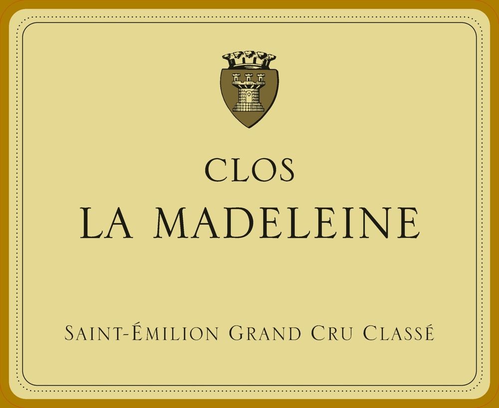 2022 Clos La Madeleine Saint Emilion