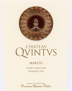 2024 Chateau Quintus Saint Emilion