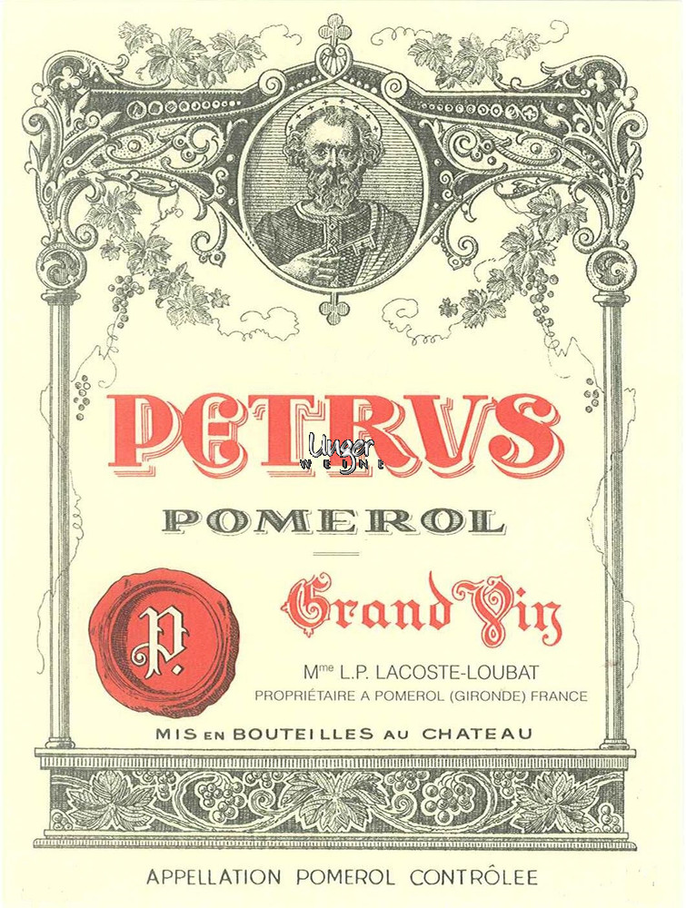 2022 Petrus - Ex Chateau Chateau Petrus Pomerol