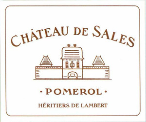 2025 Chateau de Sales Pomerol