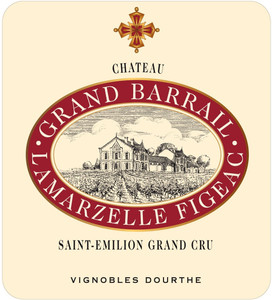 2025 Chateau Grand Barrail Lamarzelle Figeac Saint Emilion