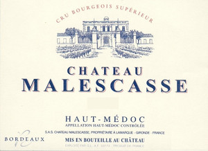 2024 Chateau Malescasse Haut Medoc