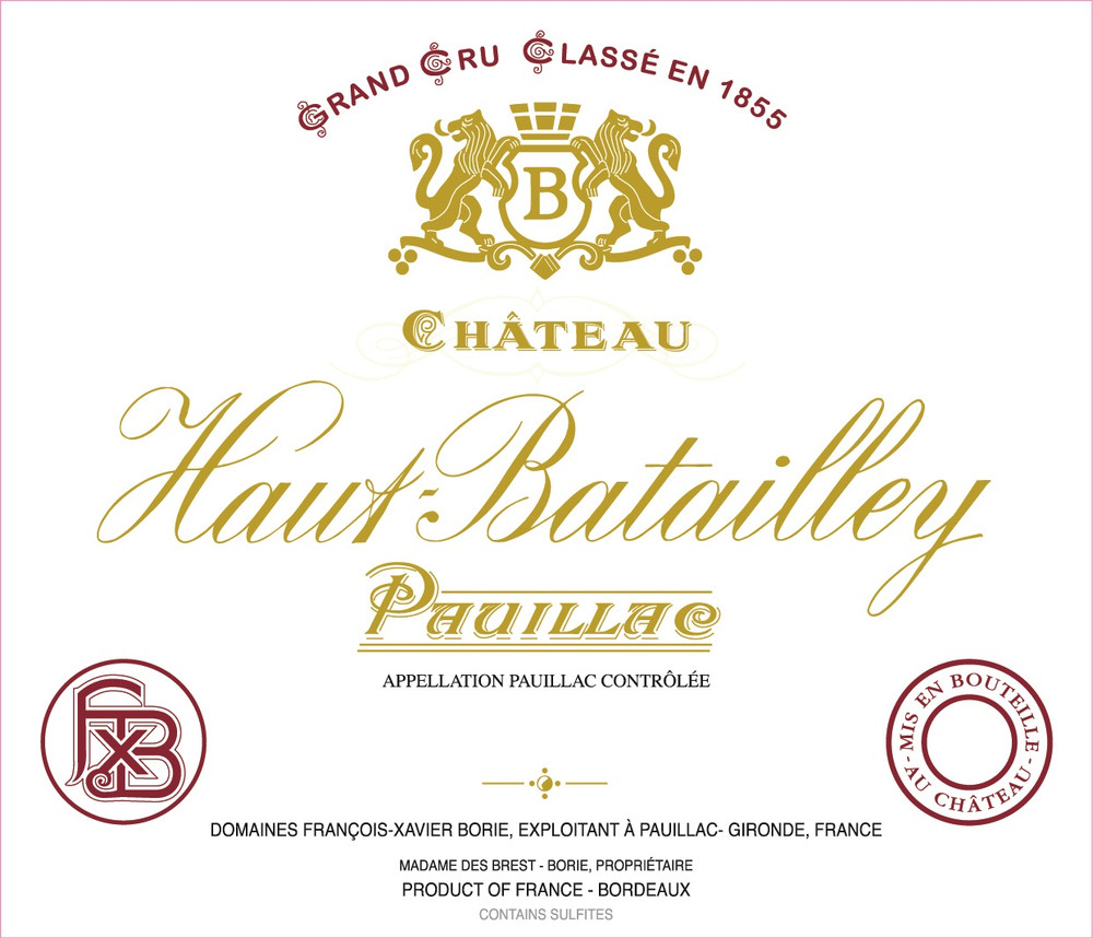 2025 Chateau Haut Batailley Pauillac