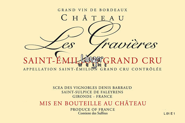 2022 Chateau Les Gravieres Saint Emilion