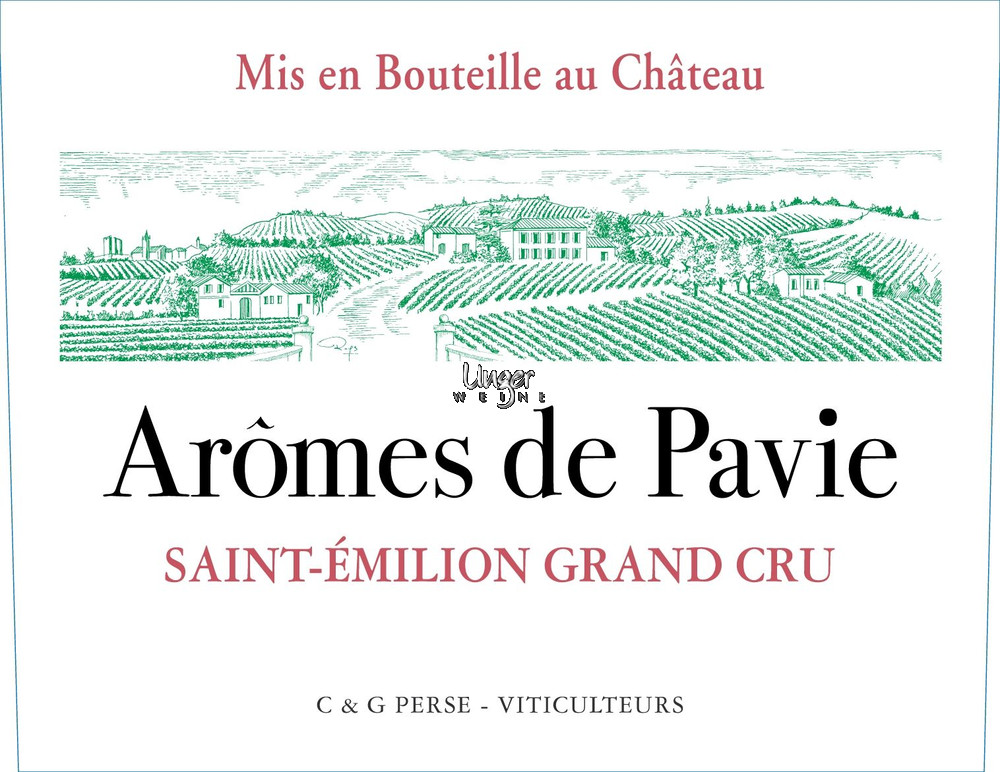 2021 Aromes de Pavie Chateau Pavie Saint Emilion