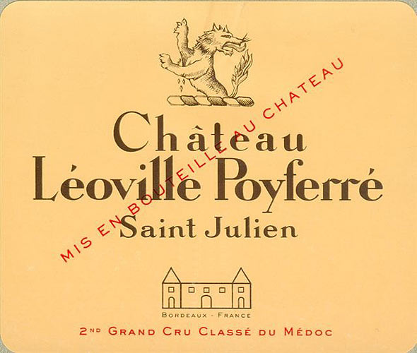 2025 Chateau Leoville Poyferre Saint Julien