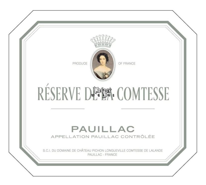 2024 Reserve de la Comtesse Chateau Pichon Comtesse de Lalande Pauillac