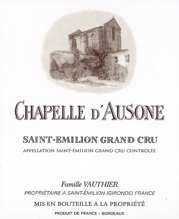 2025 Chapelle d´Ausone Chateau Ausone Saint Emilion