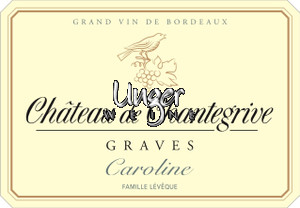 2023 Cuvee Caroline Chateau Chantegrive Graves