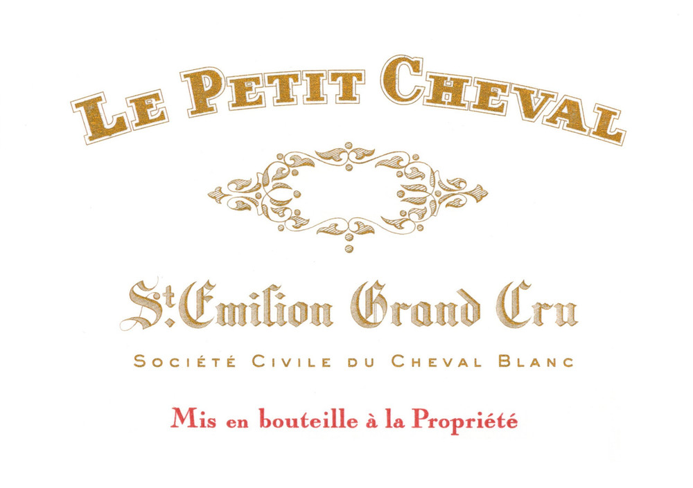 2022 Le Petit Cheval Chateau Cheval Blanc Saint Emilion