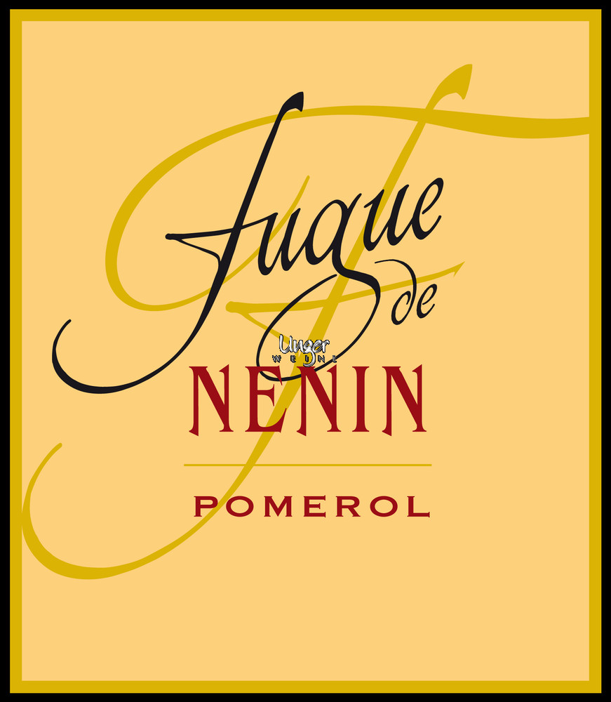 2022 Fugue de Nenin Chateau Nenin Pomerol