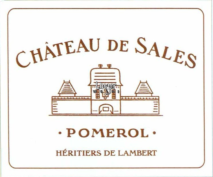 2024 Chateau de Sales Pomerol