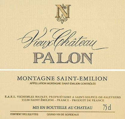 2025 Vieux Chateau Palon Montagne Saint Emilion