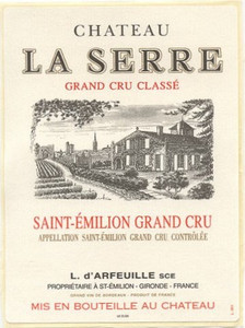 2025 Chateau La Serre Saint Emilion