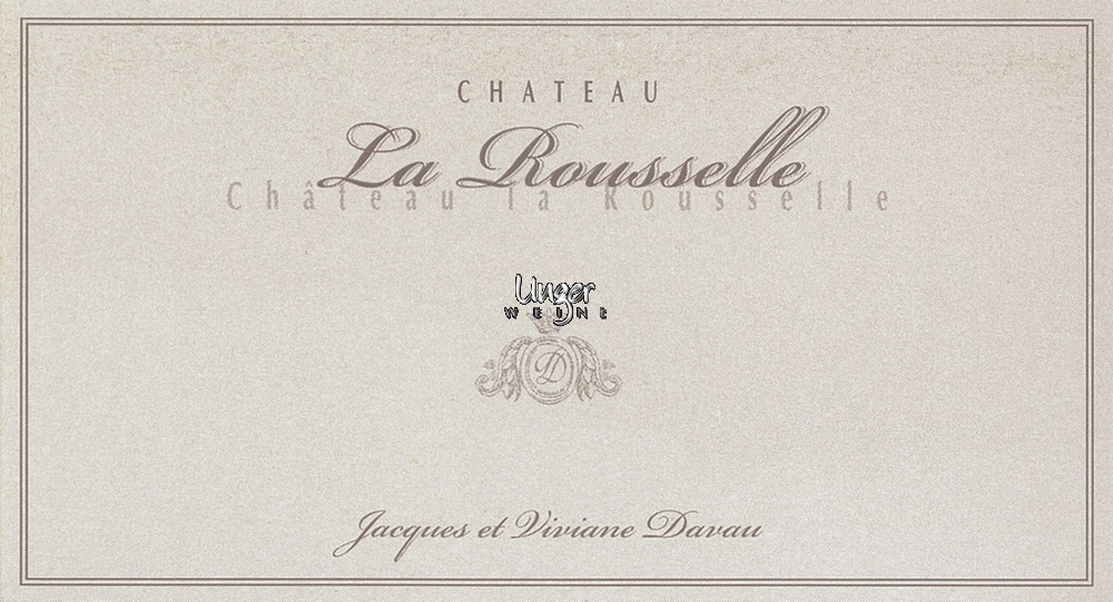 2023 Chateau La Rousselle Fronsac