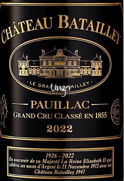 2022 Chateau Batailley Pauillac