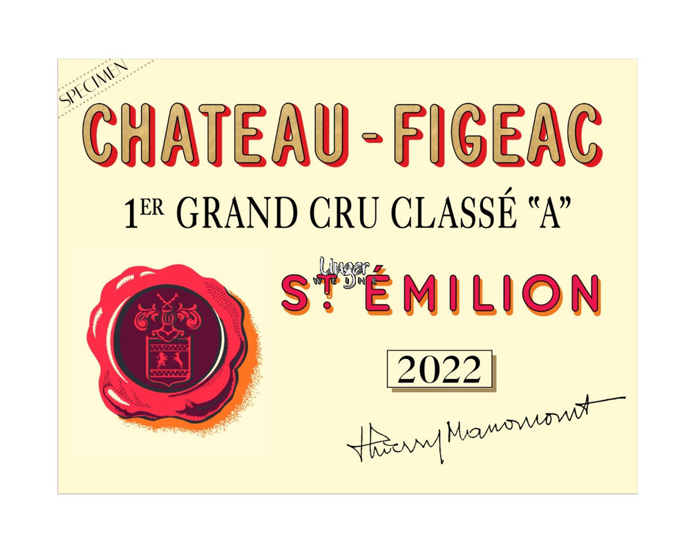 2022 Chateau Figeac Saint Emilion
