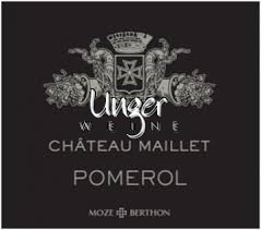 2024 Chateau Maillet Pomerol