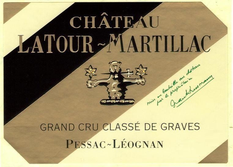2025 Chateau Latour Martillac Blanc Chateau Latour Martillac Graves