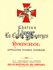 2023 Chateau La Croix Saint Georges Pomerol
