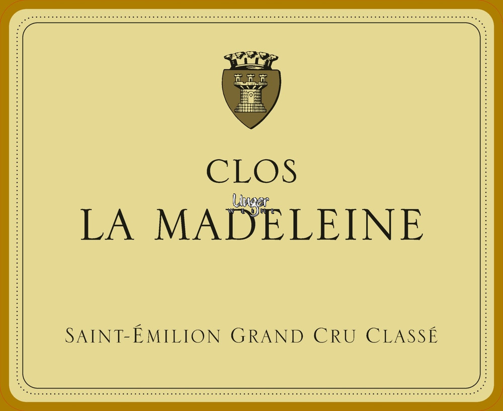2022 Clos La Madeleine Saint Emilion