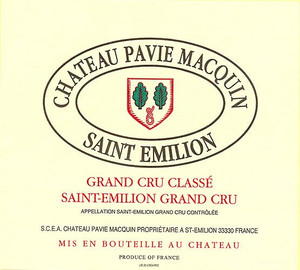 2024 Chateau Pavie Macquin Saint Emilion