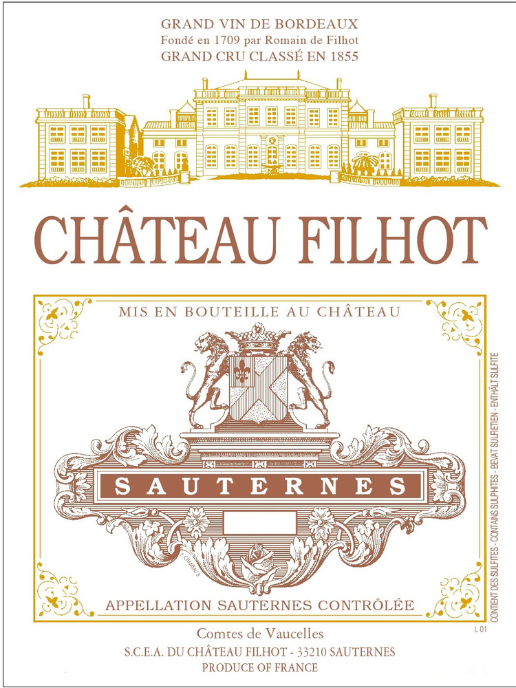 2025 Chateau Filhot Sauternes