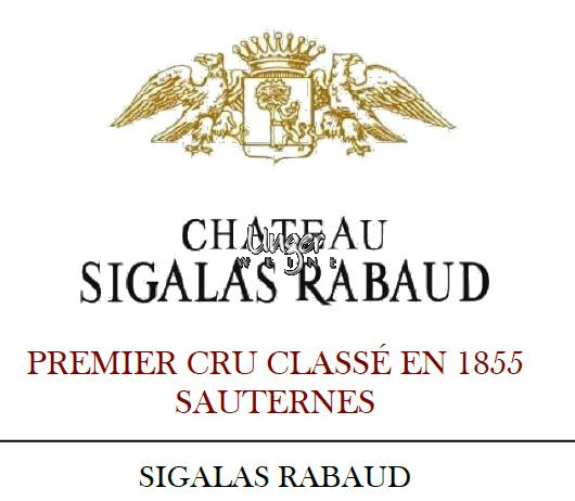 2022 Chateau Sigalas-Rabaud Sauternes