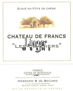 2023 Les Cerisiers Chateau de Francs Cotes de Francs