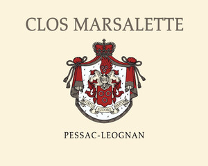 2025 Chateau Clos Marsalette blanc Chateau Clos Marsalette Pessac Leognan