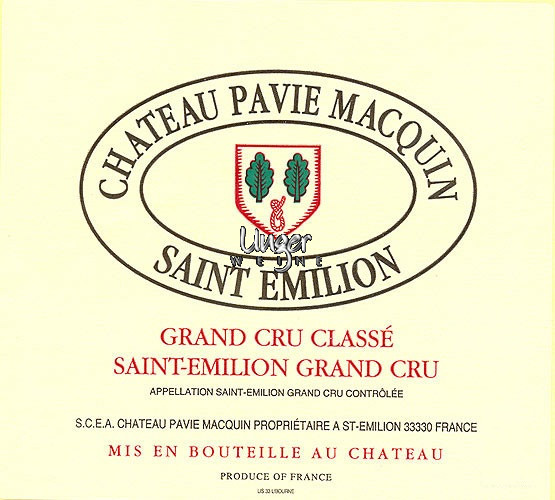 2021 Chateau Pavie Macquin Saint Emilion