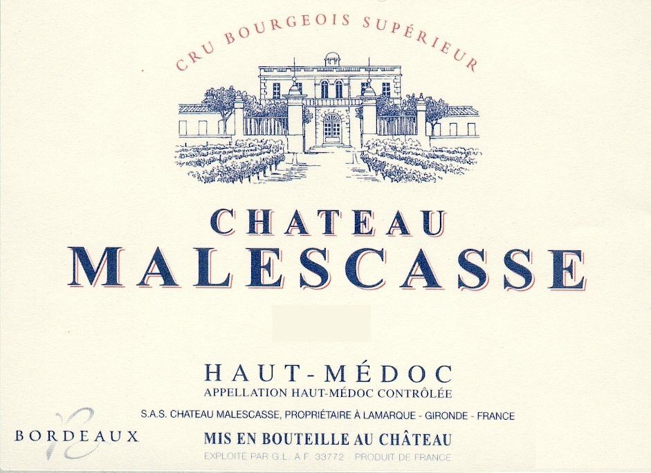 2025 Chateau Malescasse Haut Medoc