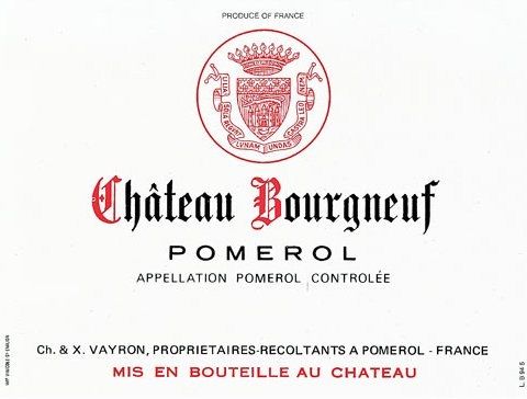 2025 Chateau Bourgneuf Pomerol