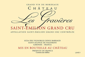 2025 Chateau Les Gravieres Saint Emilion