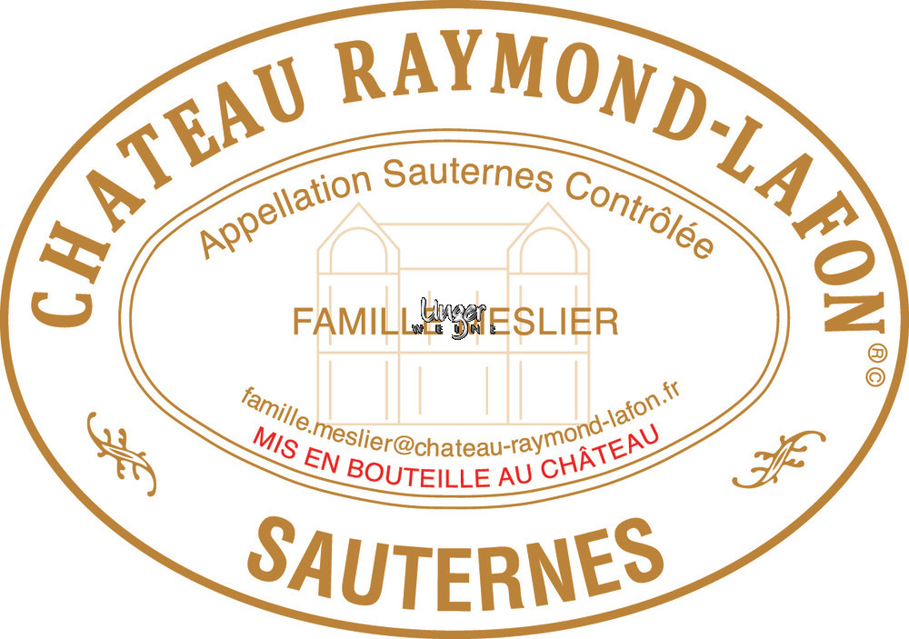 2021 Chateau Raymond Lafon Sauternes