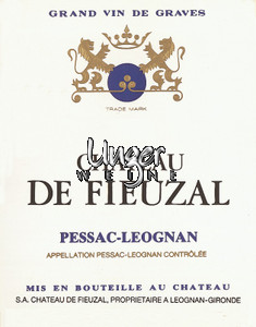 2023 Chateau de Fieuzal Blanc Chateau de Fieuzal Pessac Leognan