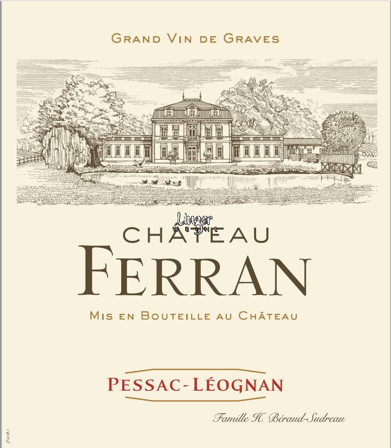 2022 Chateau Ferran Pessac Leognan